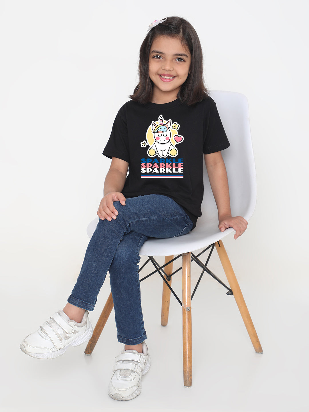 Kids Sparkle Unicorn T-Shirt for Girls