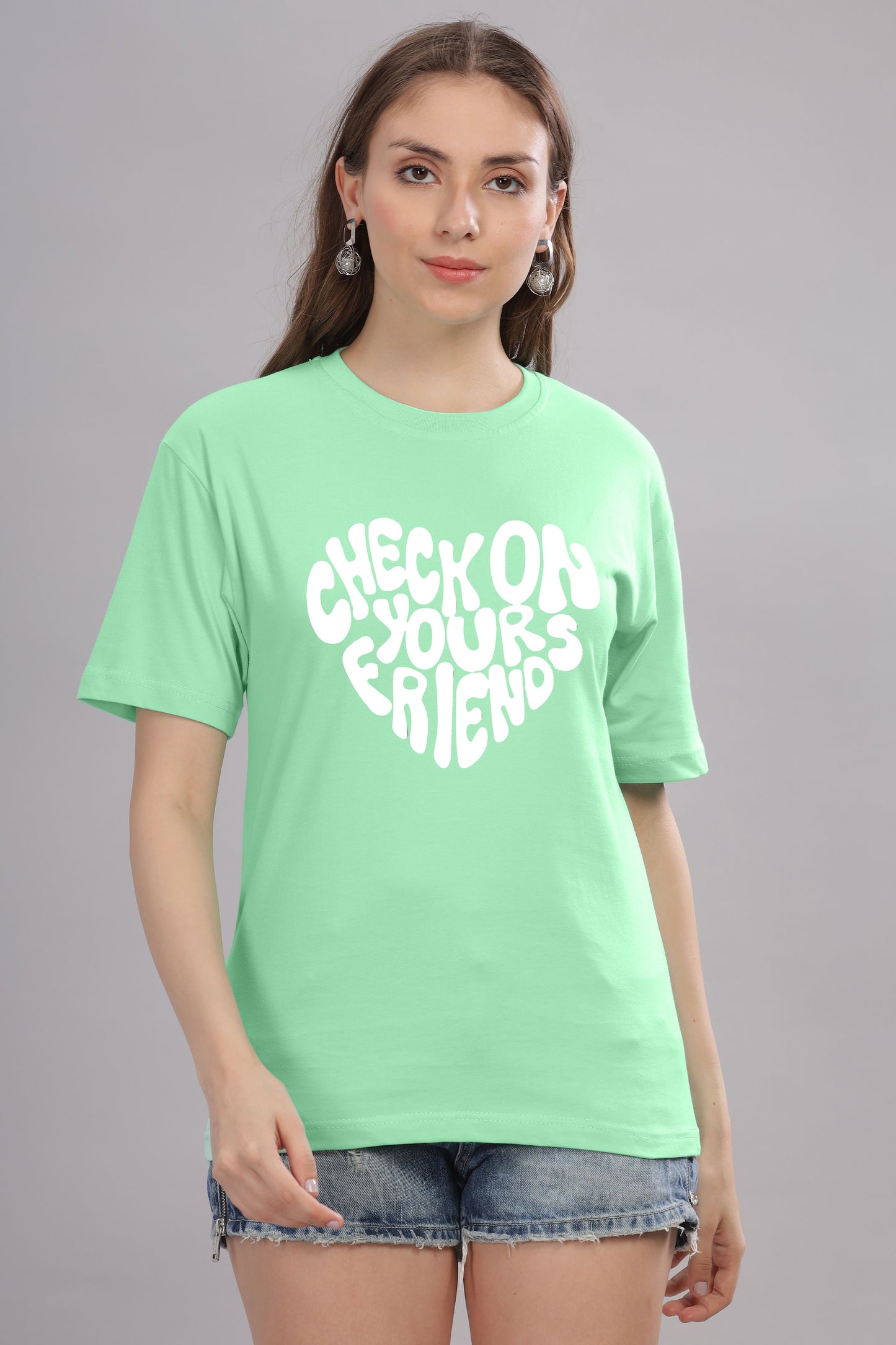Women Oversized Baggy Loose Fit T-Shirt