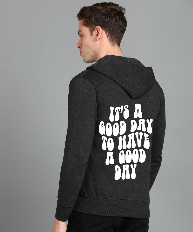 It’s a Good Day to Have a Good Day Men’s Zipper Hoodie