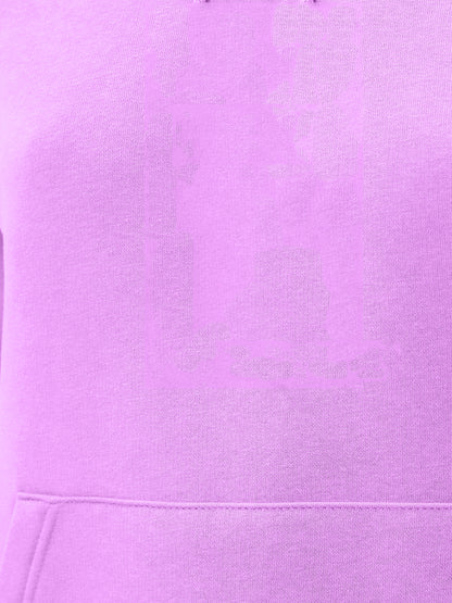 Women Plain Solid Pullover Hooded Hoodie Sweatshirt with 2 Kangaroo Pockets