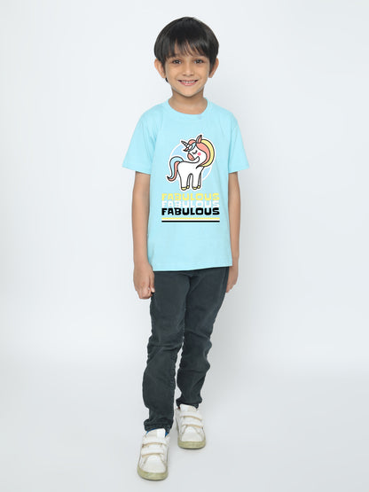Kids' Boys Unicorn Fabulous T-Shirt