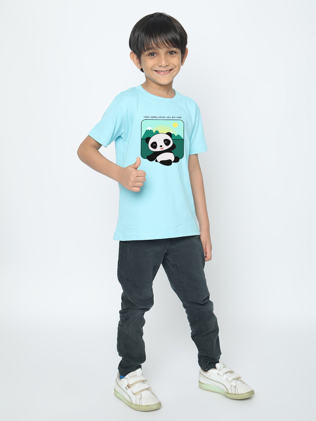 Kids' Boys Cute Panda T-Shirt