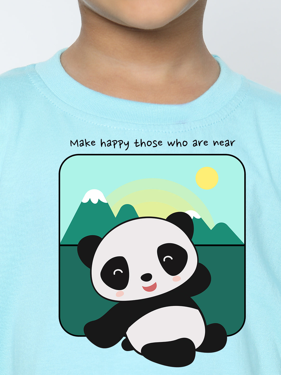 Kids' Boys Cute Panda T-Shirt