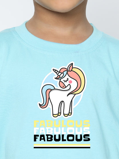 Kids' Boys Unicorn Fabulous T-Shirt