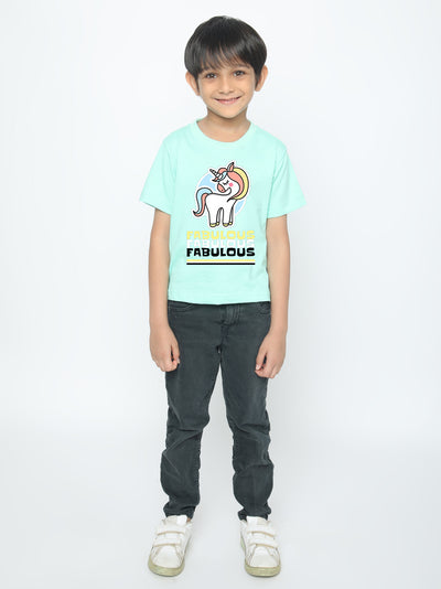 Kids' Boys Unicorn Fabulous T-Shirt