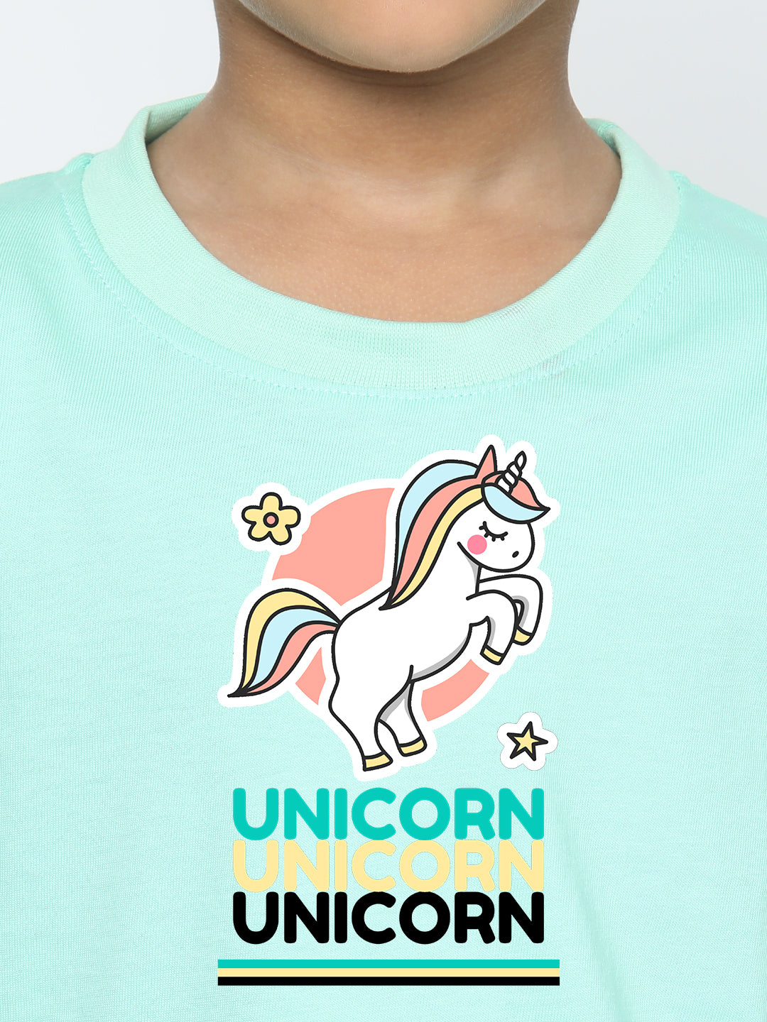 Kids Boys' Unicorn T-Shirt - Soft Cotton
