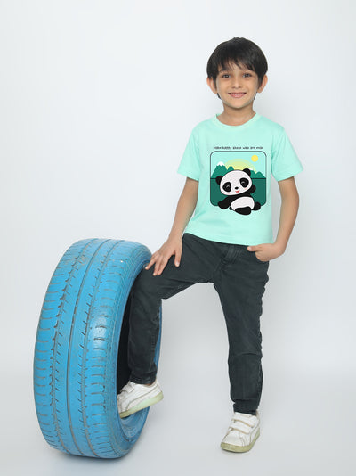 Kids' Boys Cute Panda T-Shirt