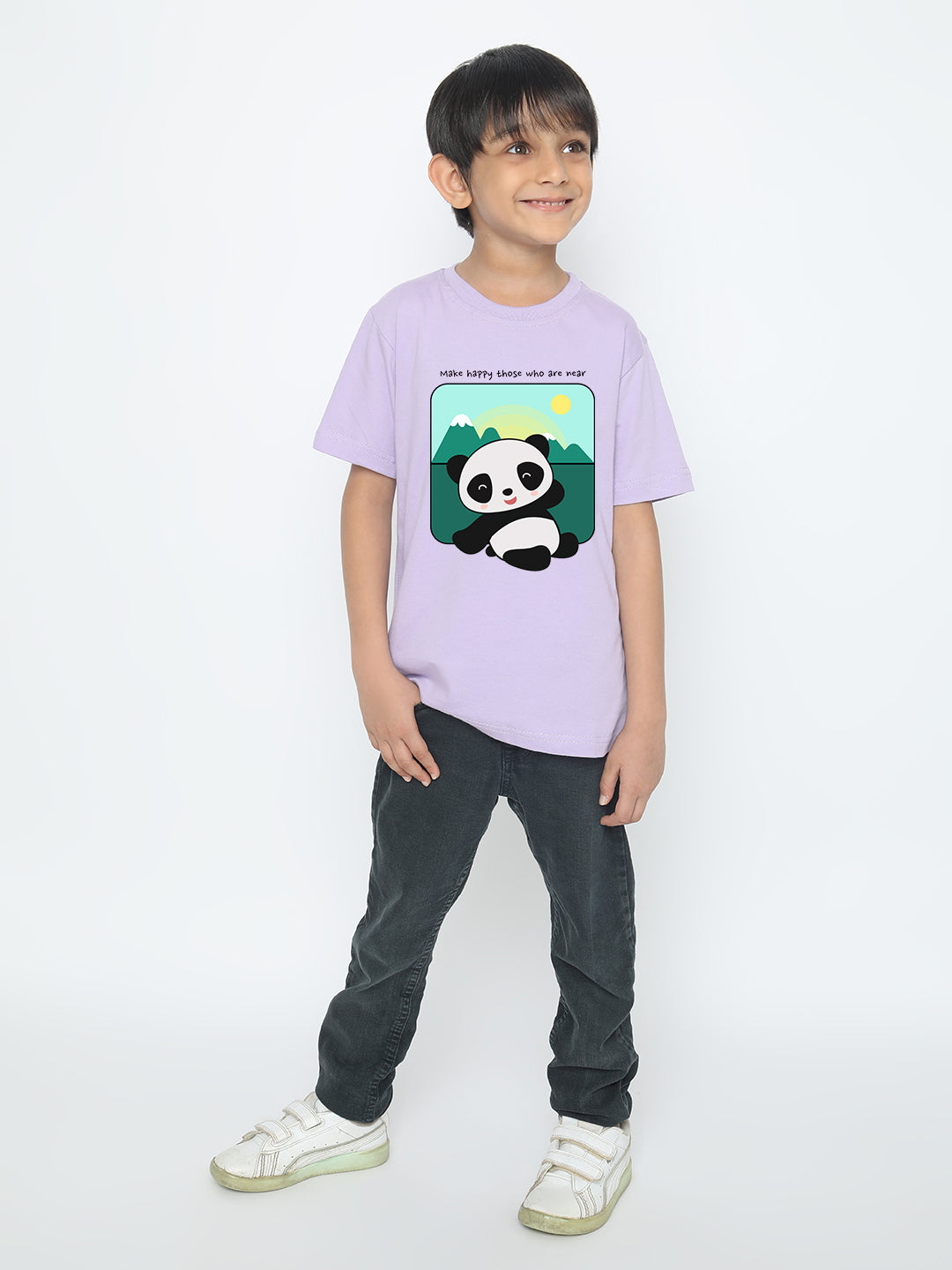 Kids' Boys Cute Panda T-Shirt