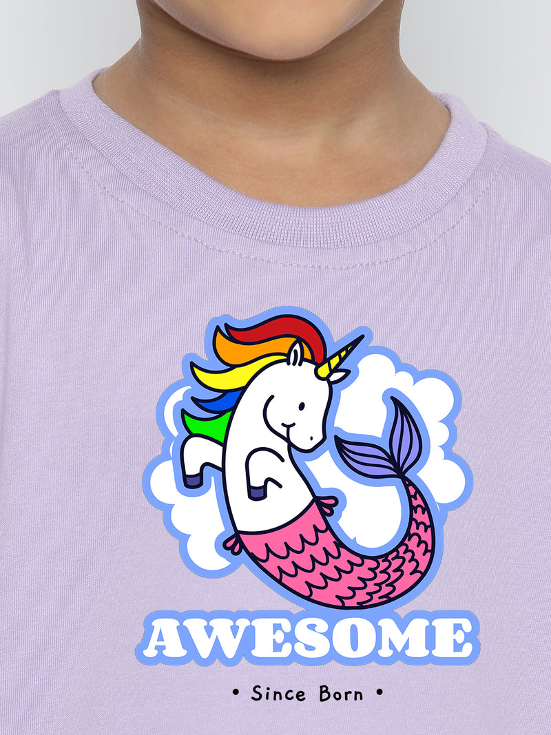 Kids Boys' Awesome Mermicorn T-Shirt | Fun & Comfortable