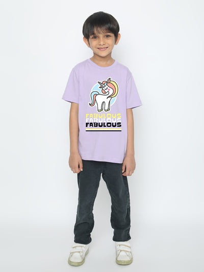 Kids' Boys Unicorn Fabulous T-Shirt