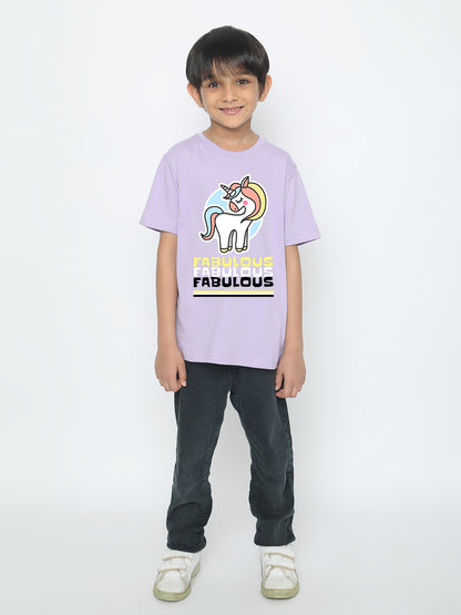 Kids' Boys Unicorn Fabulous T-Shirt