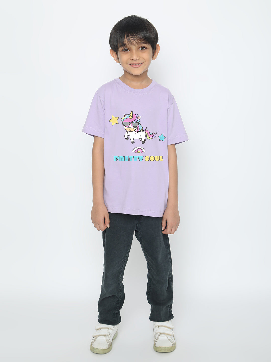 Kids' Boys Unicorn Pretty Soul T-Shirt