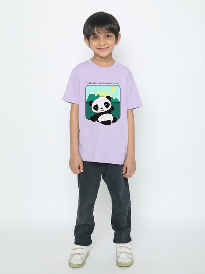 Kids' Boys Cute Panda T-Shirt