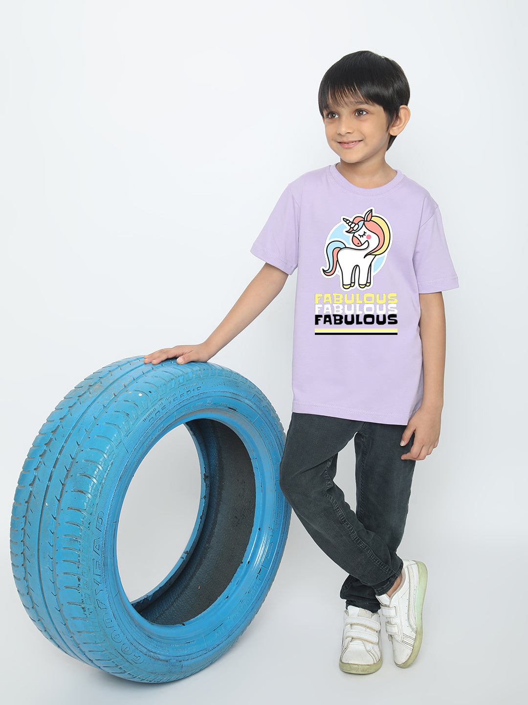 Kids' Boys Unicorn Fabulous T-Shirt