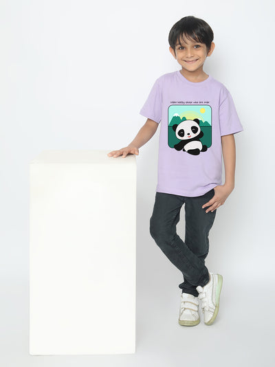 Kids' Boys Cute Panda T-Shirt