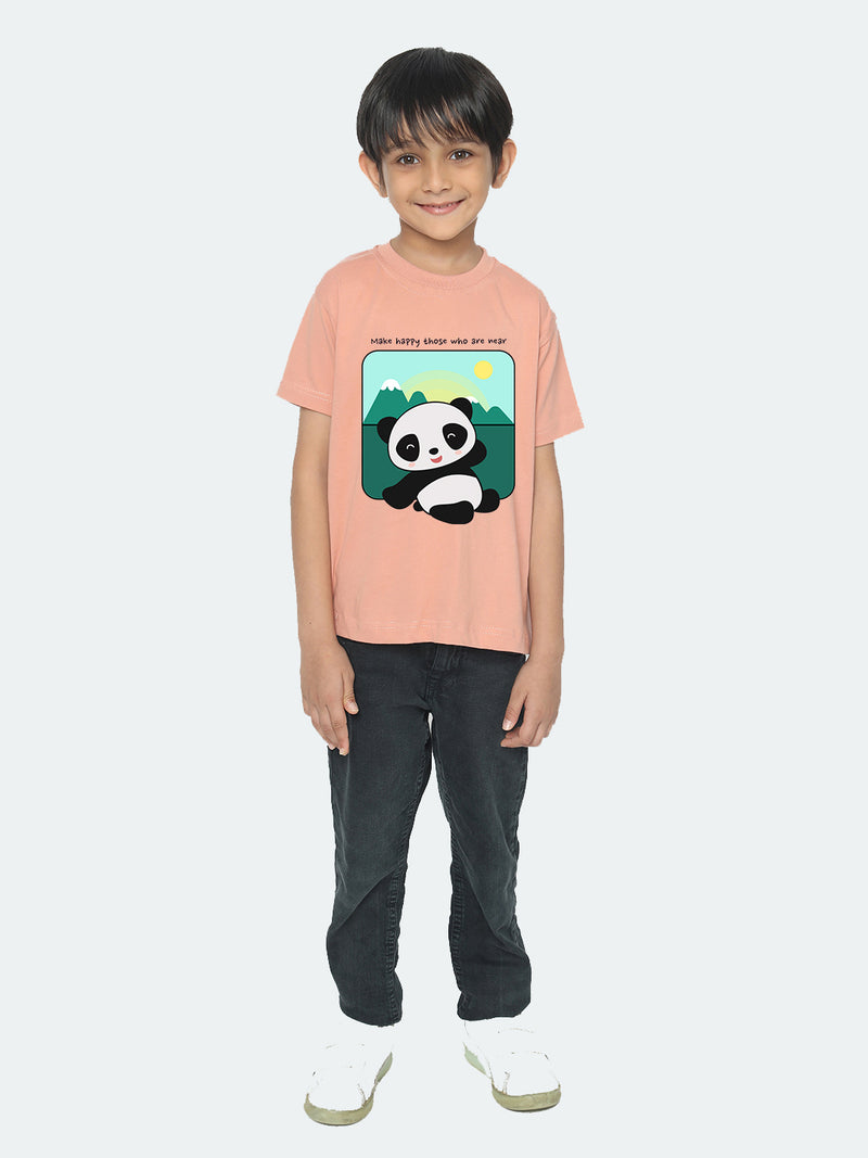 Kids' Boys Cute Panda T-Shirt