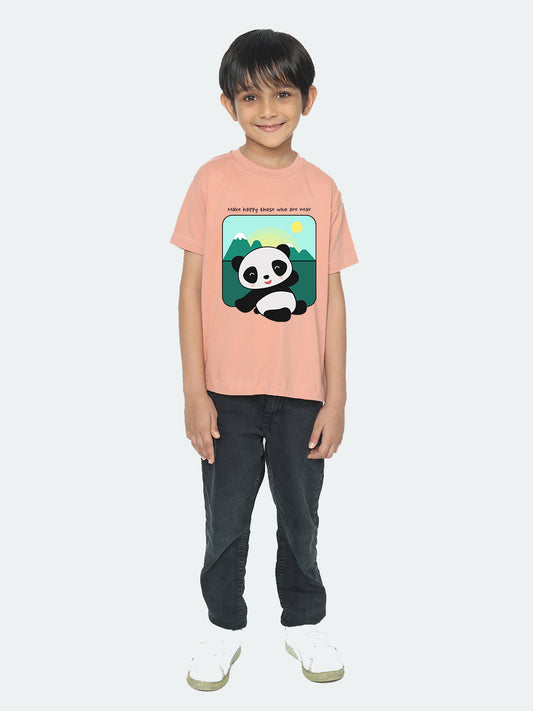 Kids' Boys Cute Panda T-Shirt