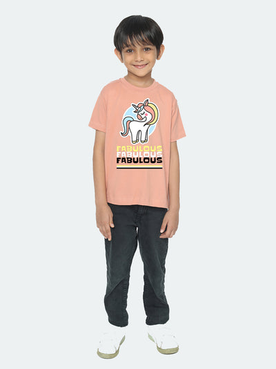 Kids' Boys Unicorn Fabulous T-Shirt