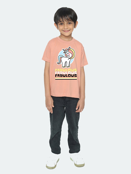 Kids' Boys Unicorn Fabulous T-Shirt