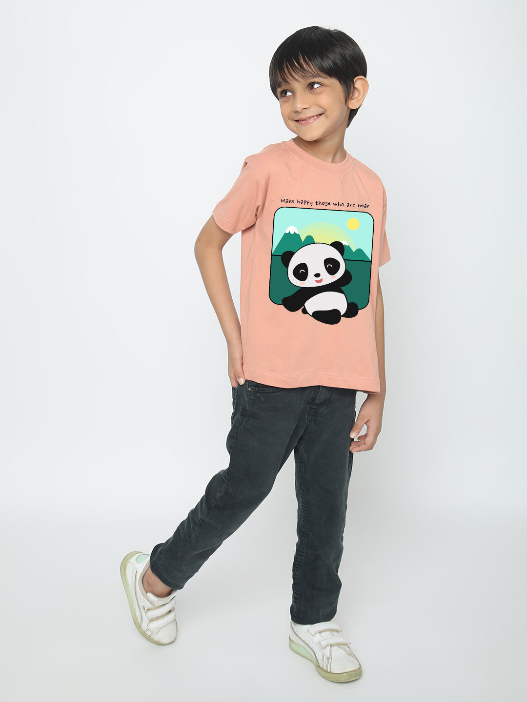 Kids' Boys Cute Panda T-Shirt