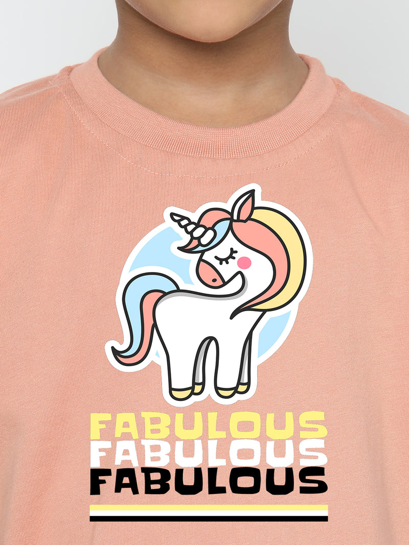 Kids' Boys Unicorn Fabulous T-Shirt