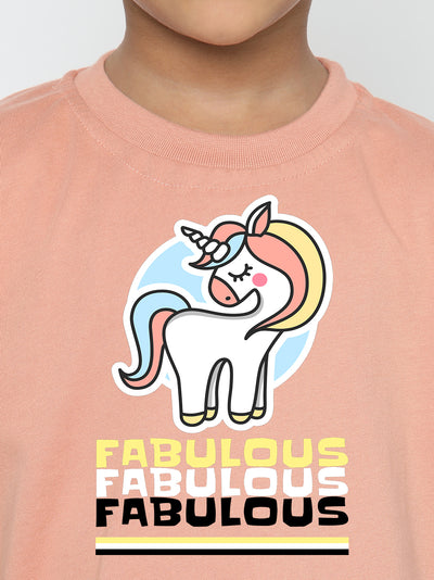 Kids' Boys Unicorn Fabulous T-Shirt