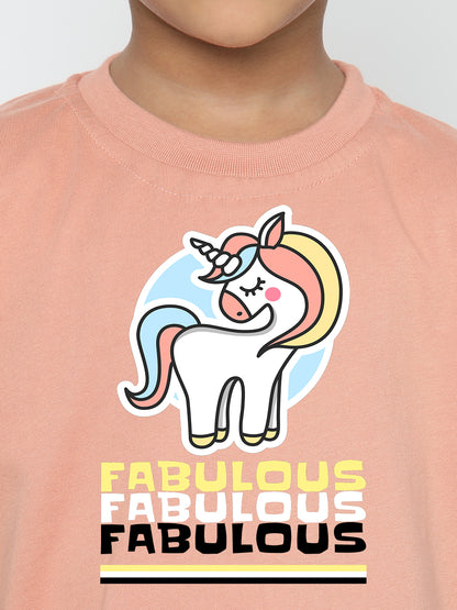 Kids' Boys Unicorn Fabulous T-Shirt