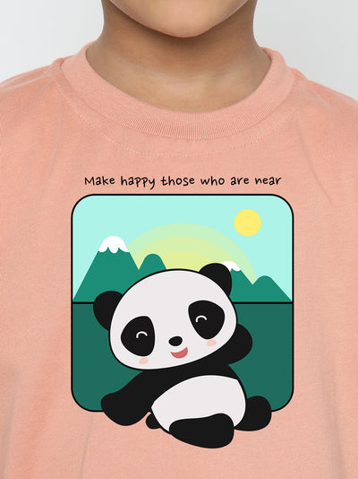 Kids' Boys Cute Panda T-Shirt