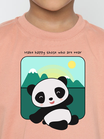 Kids' Boys Cute Panda T-Shirt