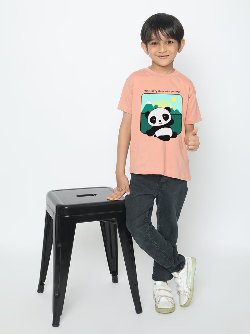 Kids' Boys Cute Panda T-Shirt