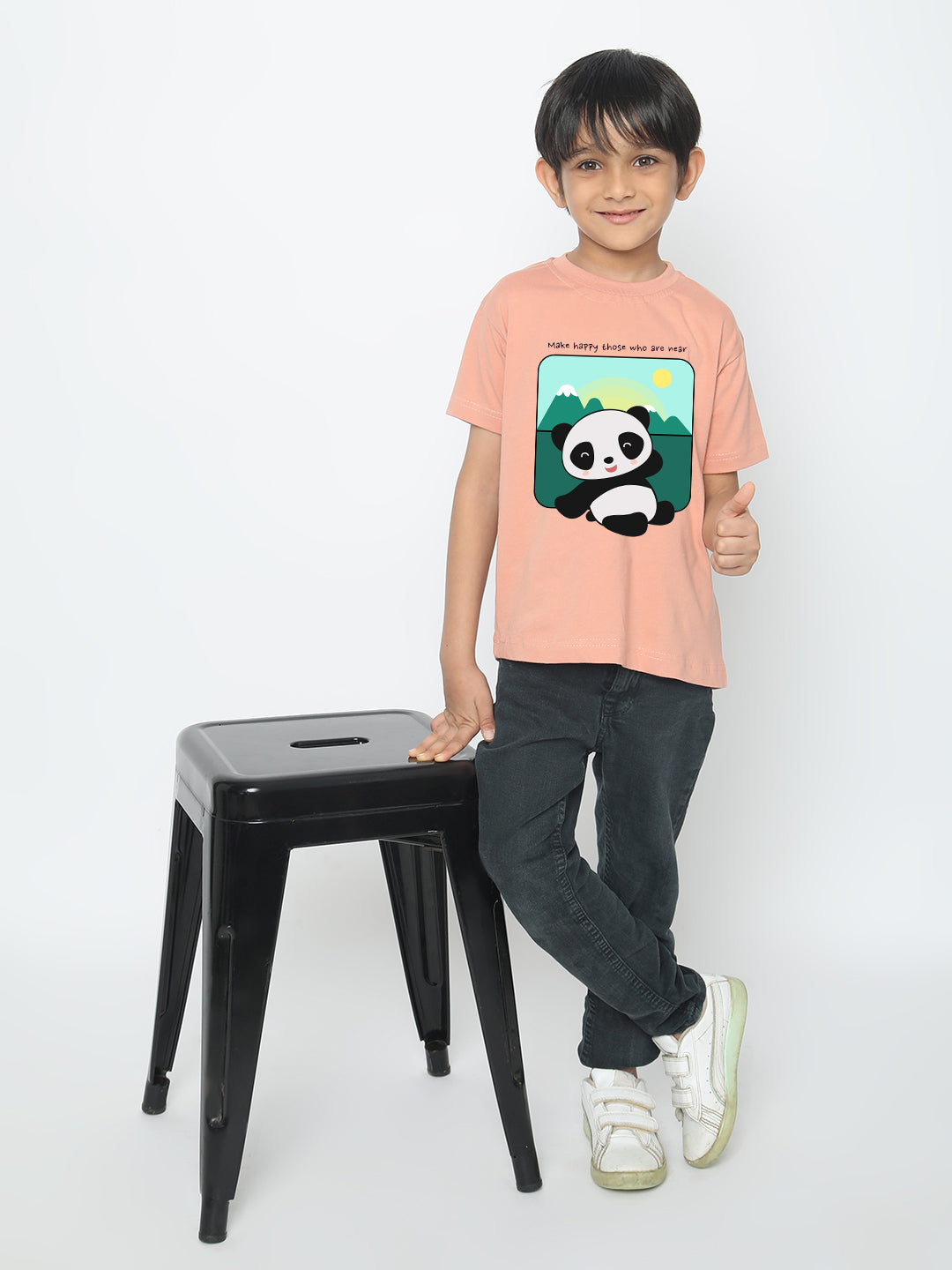 Kids' Boys Cute Panda T-Shirt