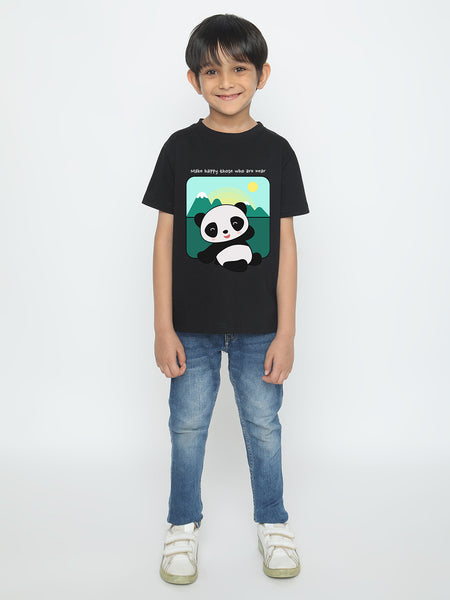 Kids' Boys Cute Panda T-Shirt