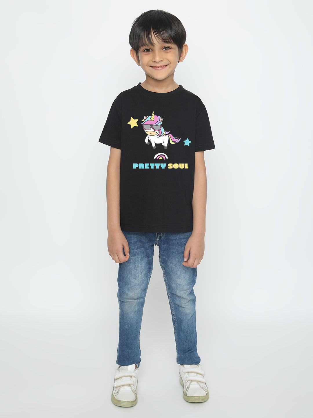 Kids' Boys Unicorn Pretty Soul T-Shirt