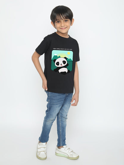 Kids' Boys Cute Panda T-Shirt