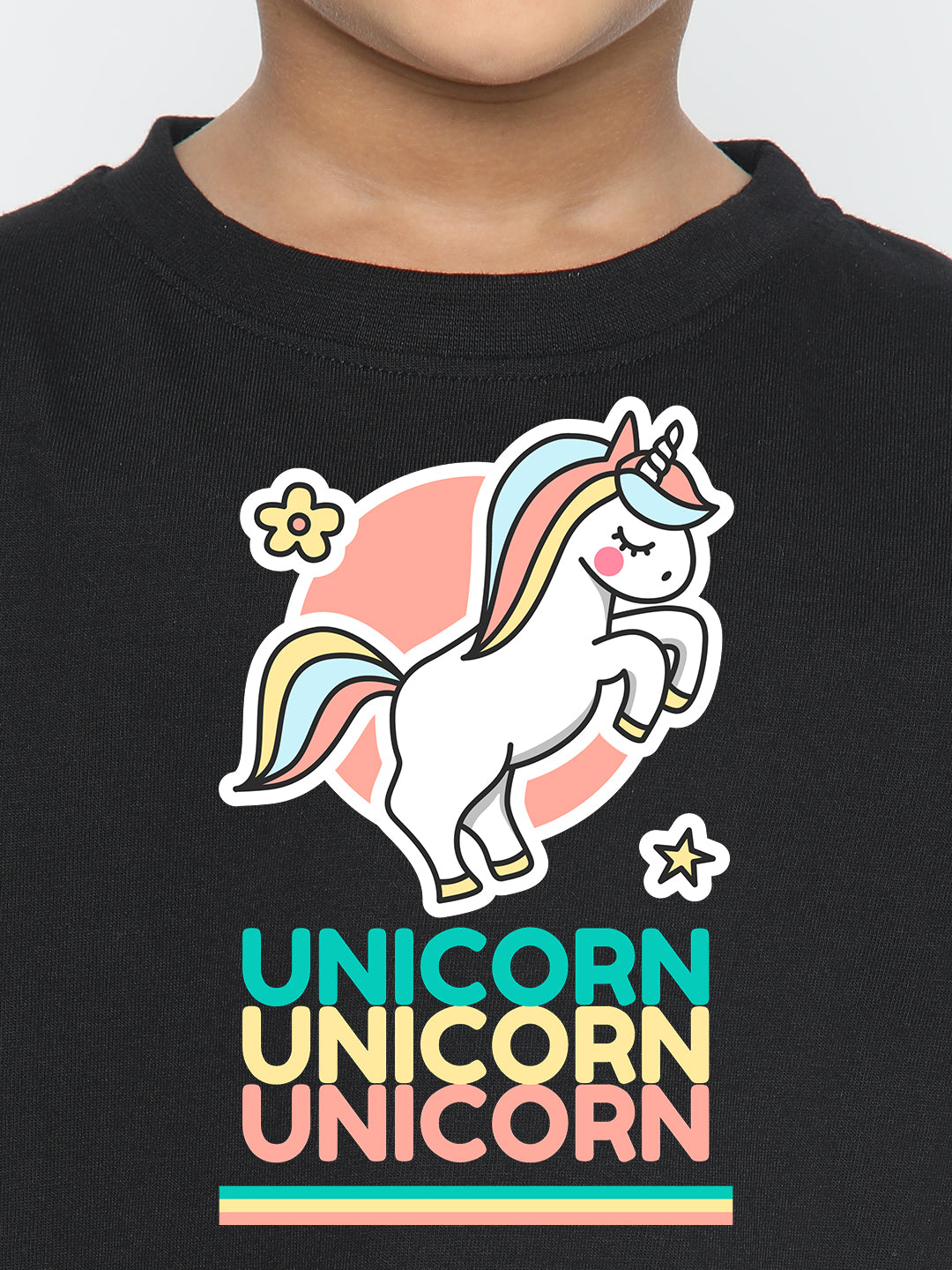 Kids Boys' Unicorn T-Shirt - Soft Cotton