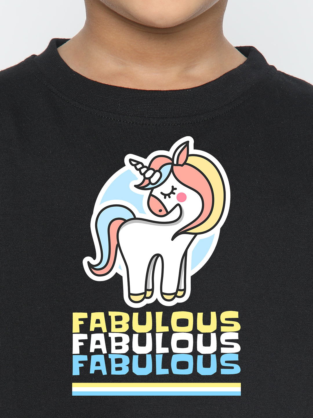 Kids' Boys Unicorn Fabulous T-Shirt