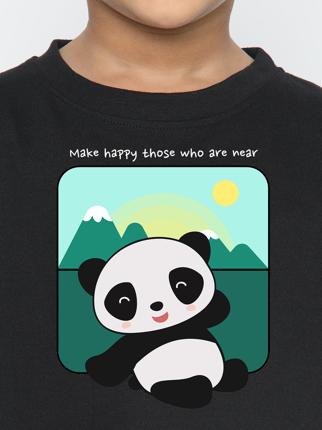 Kids' Boys Cute Panda T-Shirt