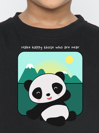 Kids' Boys Cute Panda T-Shirt