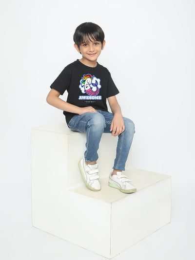 Kids Boys' Awesome Mermicorn T-Shirt | Fun & Comfortable