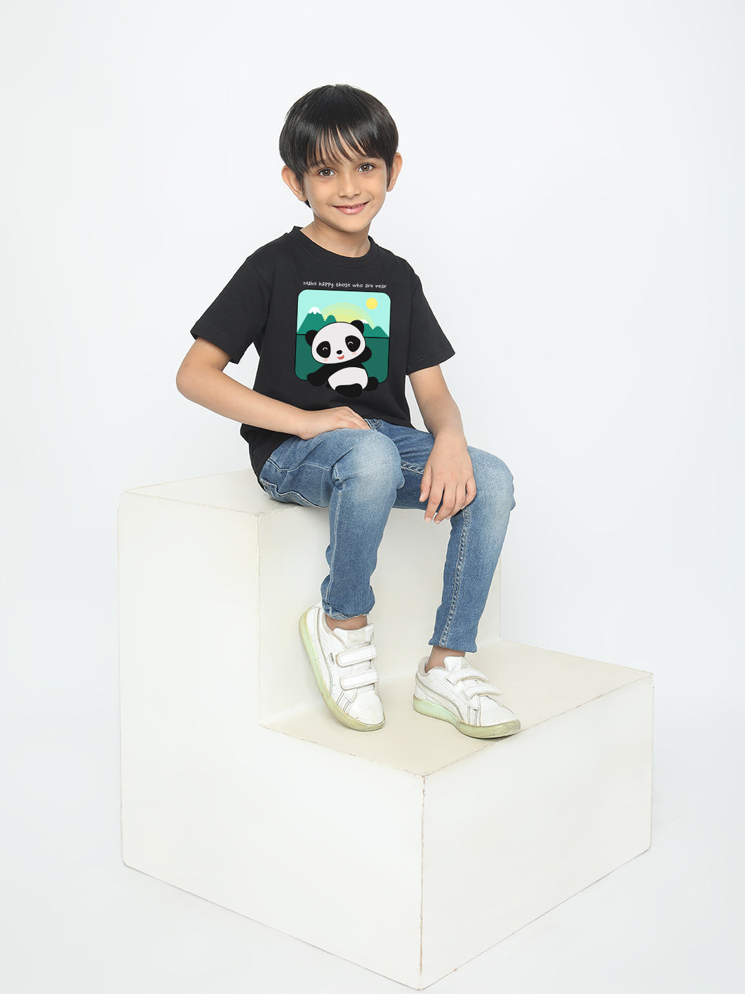 Kids' Boys Cute Panda T-Shirt