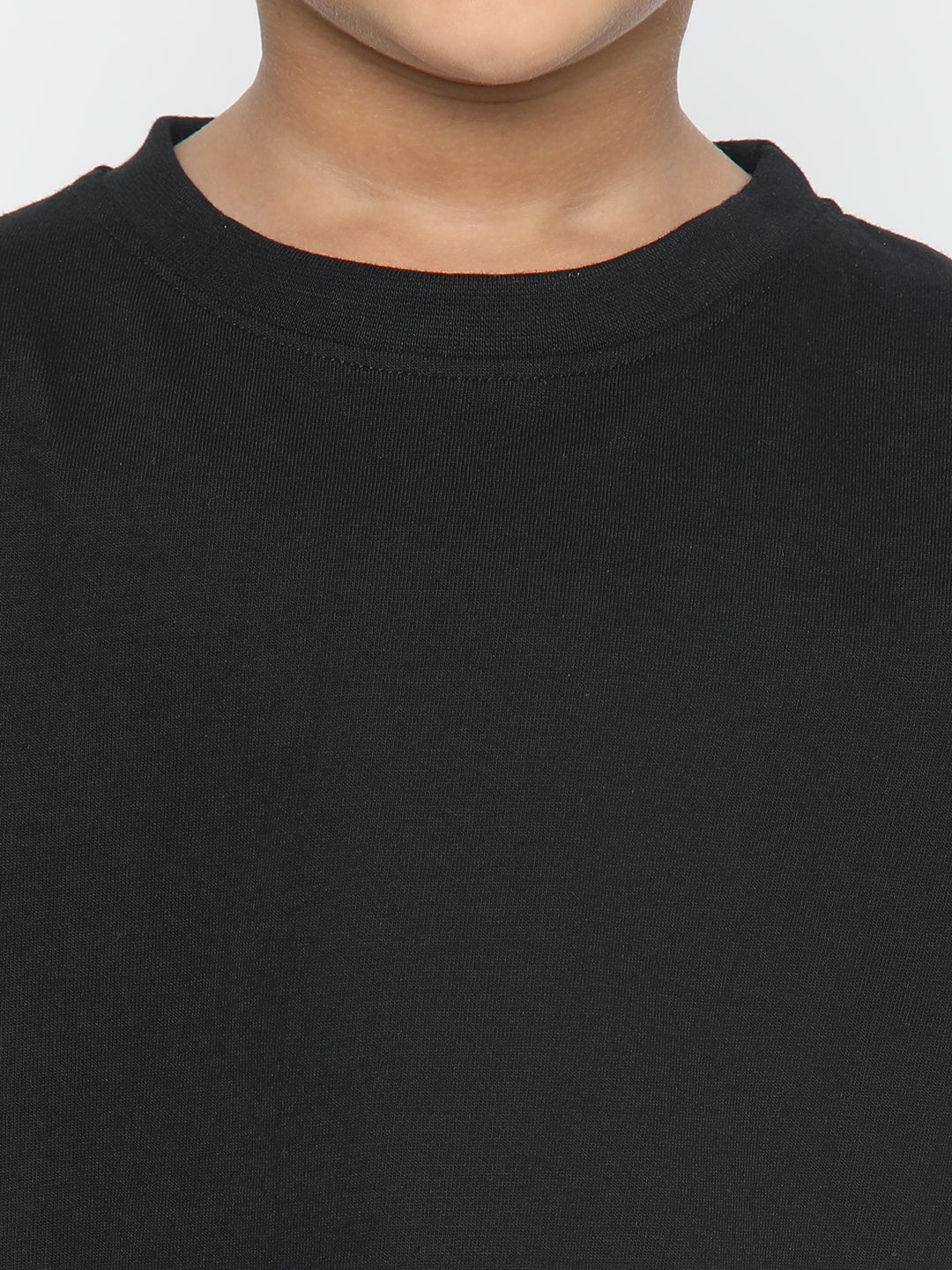 Kids Boys Pure Cotton Plain T-shirt